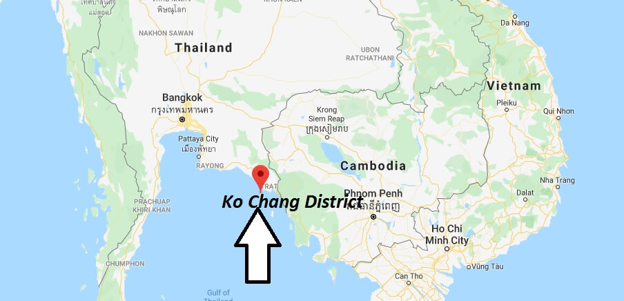 Where is Ko Chang District Located? What Country is Ko Chang District in? Ko Chang District Map
