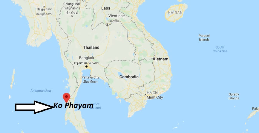 Where is Ko Phayam Located? What Country is Ko Phayam in? Ko Phayam Map