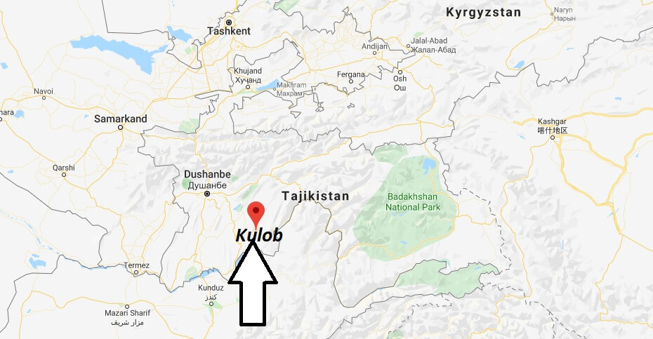 Where is Kulob Located? What Country is Kulob in? Kulob Map