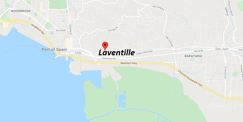 Where is Laventille Located? What Country is Laventille in? Laventille Map
