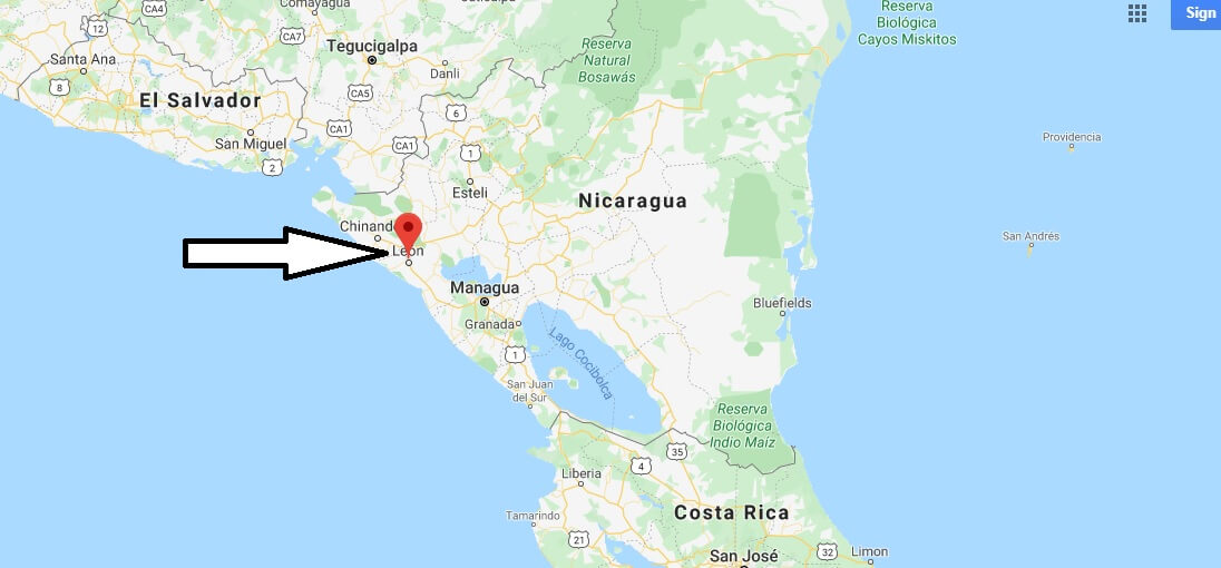 Where is León, Nicaragua Located? What Country is León in? León Map