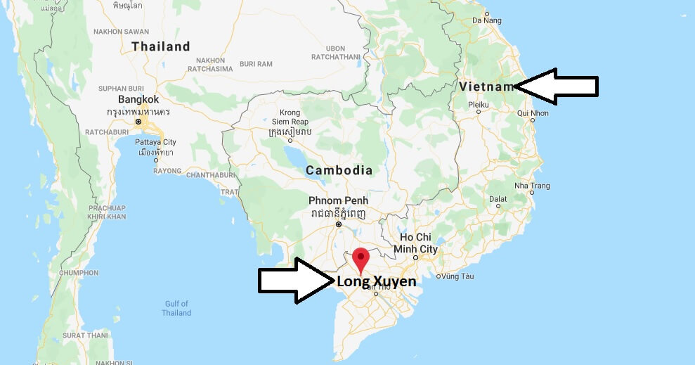 Where is Long Xuyen Located? What Country is Long Xuyen in? Long Xuyen Map