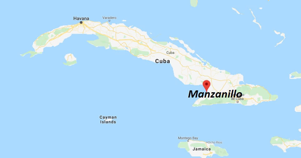 Where is Manzanillo (Cuba) Located? What Country is Manzanillo in? Manzanillo Map