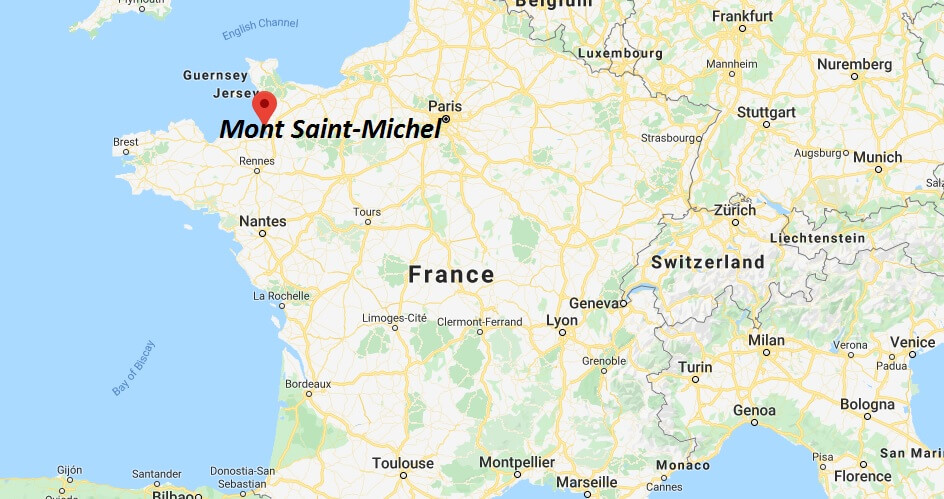 where is mont saint michel located what country is mont saint michel in mont saint michel map where is map