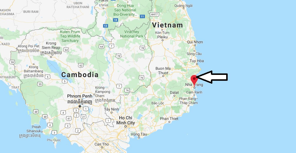 Where is Nha Trang Located? What Country is Nha Trang in? Nha Trang Map