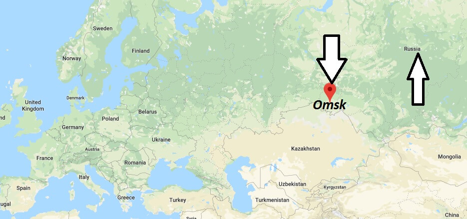 Where is Omsk Located? What Country is Omsk in? Omsk Map