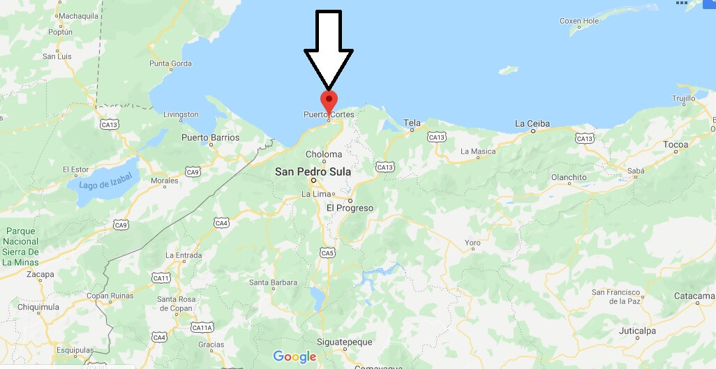 Where is Puerto Cortes Located? What Country is Puerto Cortes in? Puerto Cortes Map