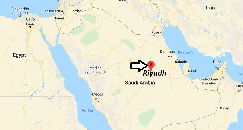 Where is Riyadh Located? What Country is Riyadh in? Riyadh Map
