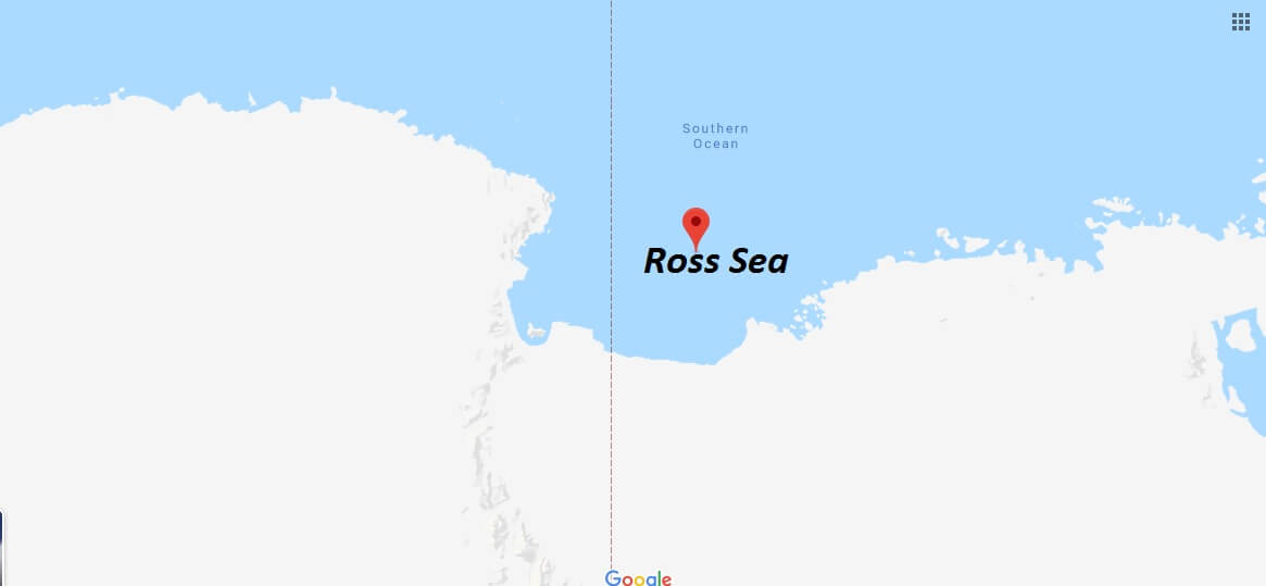 Where is Ross Sea? How deep is the Ross Sea?