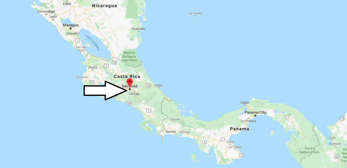 Where is San Jose (Costa Rica) Located? What Country is San Jose in? San Jose Map