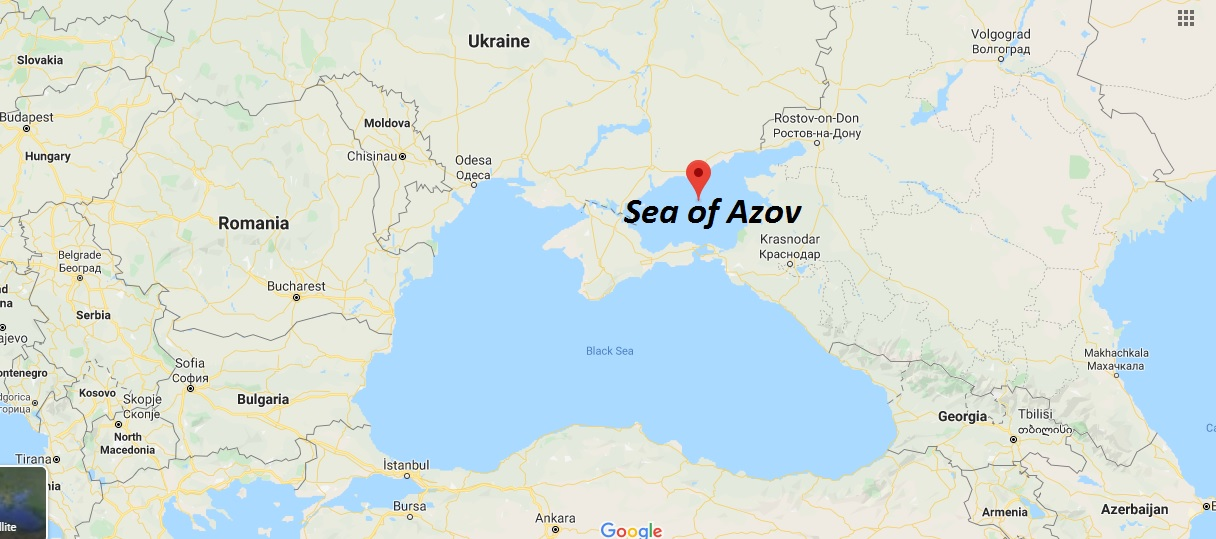 Where is Sea of Azov - Is Sea of Azov international waters