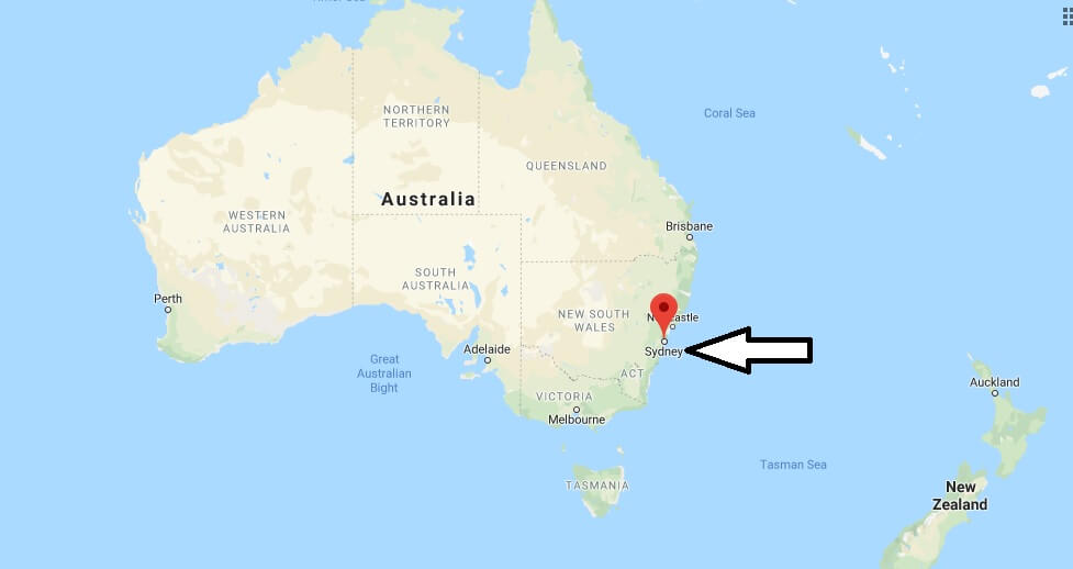 Where is Sydney Located? What Country is Sydney in? Sydney Map