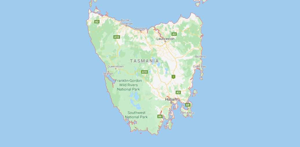 Where is Tasmania Located? What Country is Tasmania in? Tasmania Map