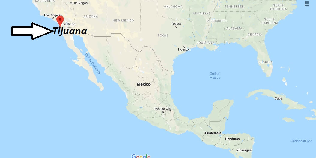 Where is Tijuana Located? What Country is Tijuana in? Tijuana Map
