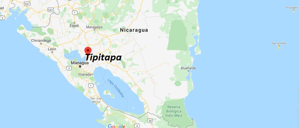 Where is Tipitapa Located? What Country is Tipitapa in? Tipitapa Map
