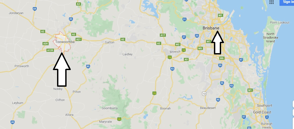 Where is Toowoomba Located? What Country is Toowoomba in? Toowoomba Map