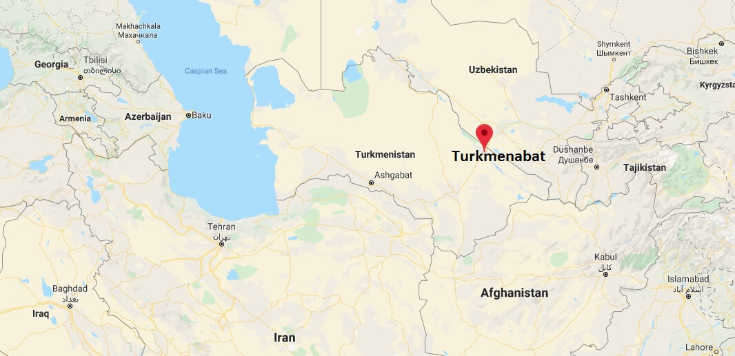 Where is Turkmenabat Located? What Country is Turkmenabat in? Turkmenabat Map