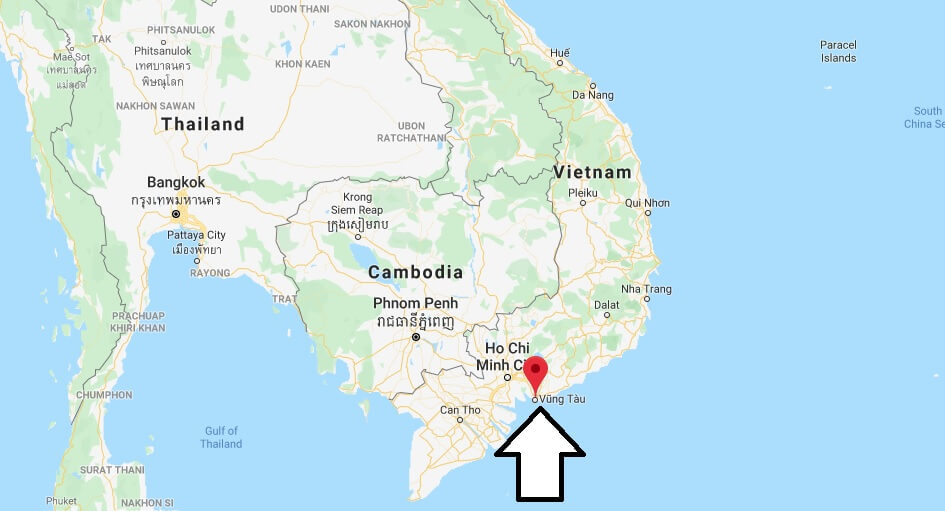 Where is Vung Tau Located? What Country is Vung Tau in? Vung Tau Map
