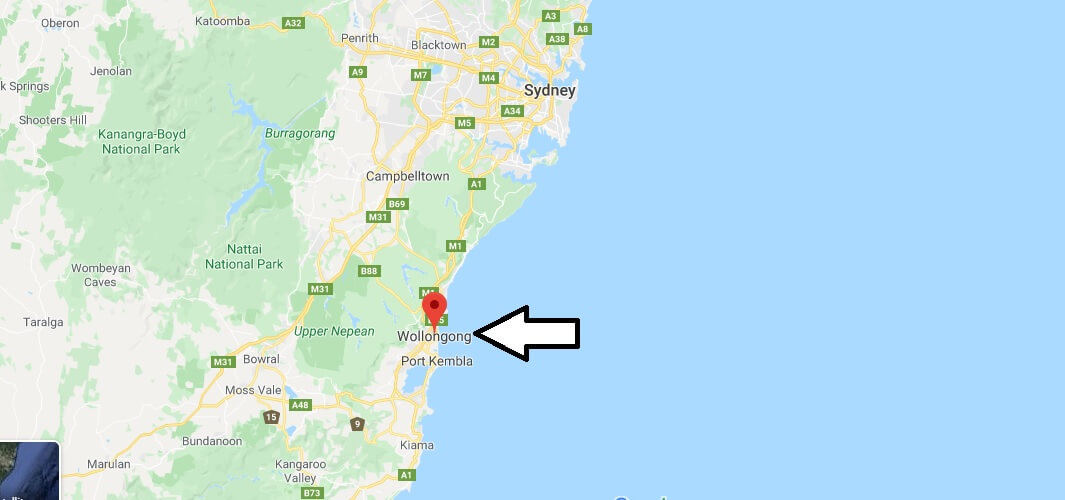 Where is Wollongong Located? What Country is Wollongong in? Wollongong Map