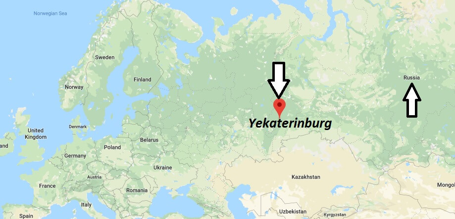 Where is Yekaterinburg Located? What Country is Yekaterinburg in? Yekaterinburg Map