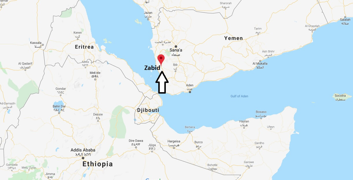 Where is Zabid Located? What Country is Zabid in? Zabid Map