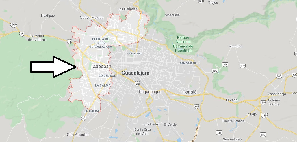 Where is Zapopan Located? What Country is Zapopan in? Zapopan Map