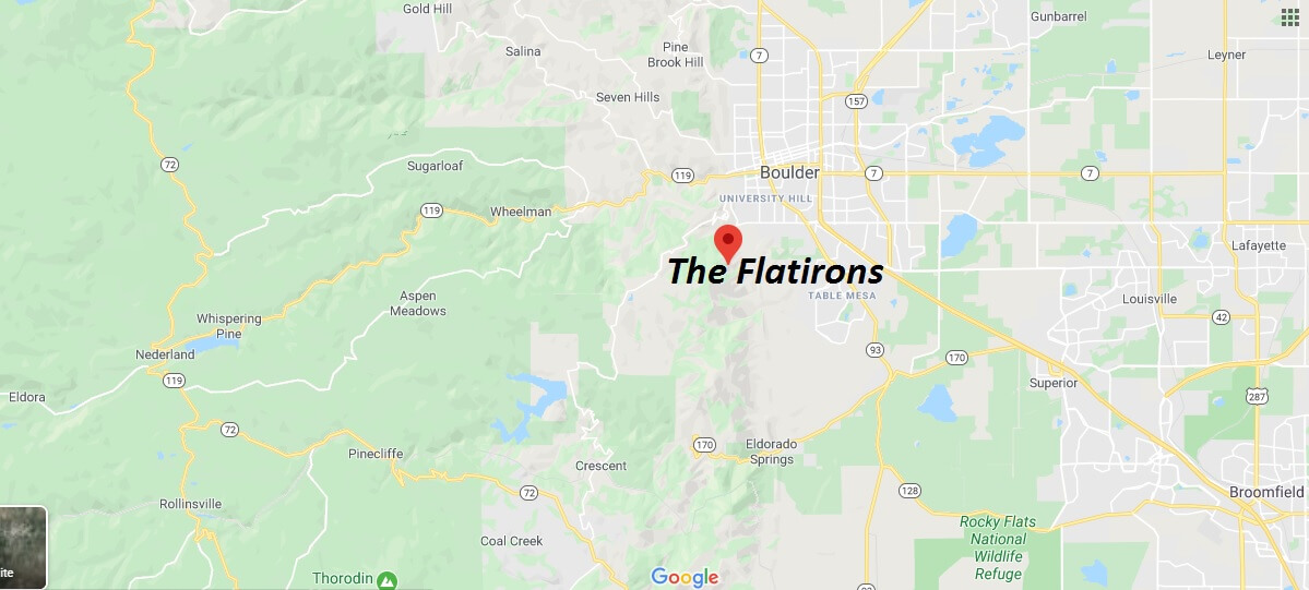 Where are The Flatirons? How do Flatirons form?