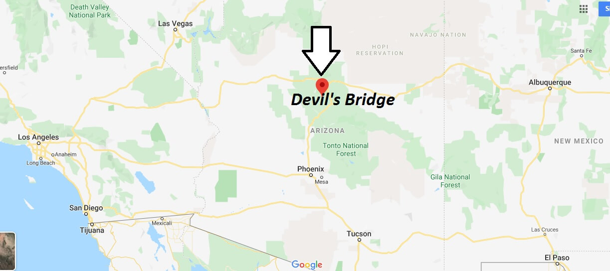 Where is Devil's Bridge? What park is Devil's Bridge in?