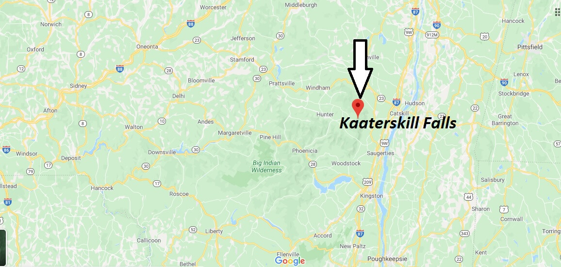 Where is Kaaterskill Falls? How long is the hike to Kaaterskill Falls?