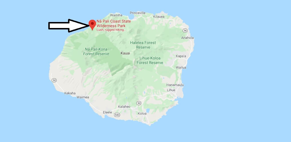 Where is Nāpali Coast State Wilderness Park? How do you get to Napali Coast State Park?