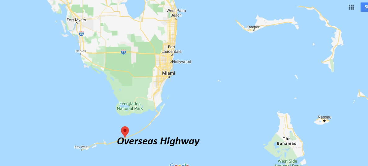 Where is Overseas Highway? Where does the Overseas Highway start?