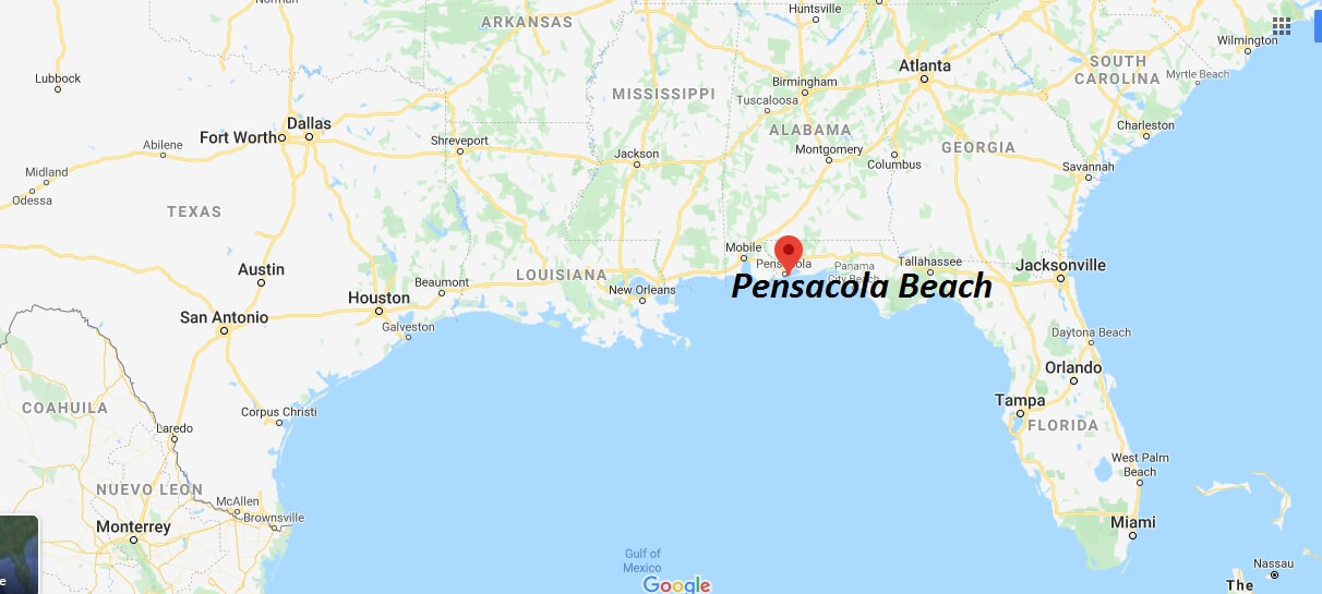Where is Pensacola Beach? Does Pensacola have nice beaches?