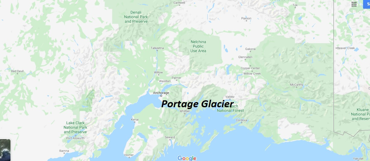 Where is Portage Glacier? How do I get to Portage Glacier?