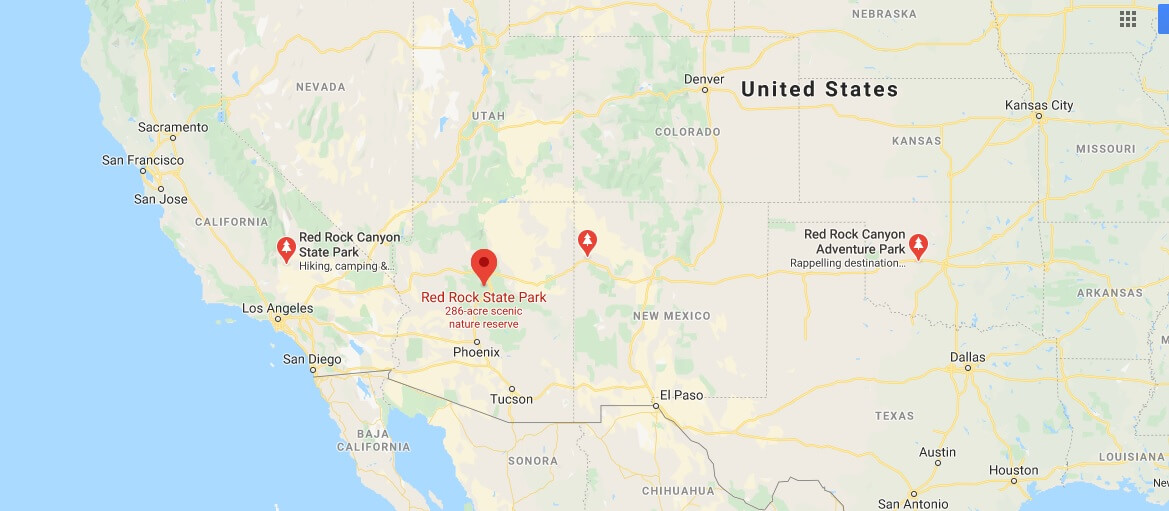 Where is Red Rock State Park? Is Red Rock State Park free?