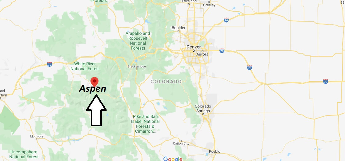 Where is Aspen, Colorado? What county is Aspen in? Aspen Map