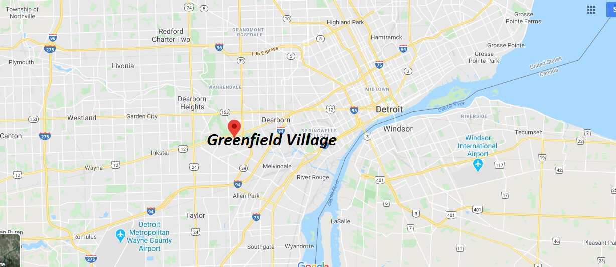 Where is Greenfield Village? How much does it cost to get into Greenfield Village?