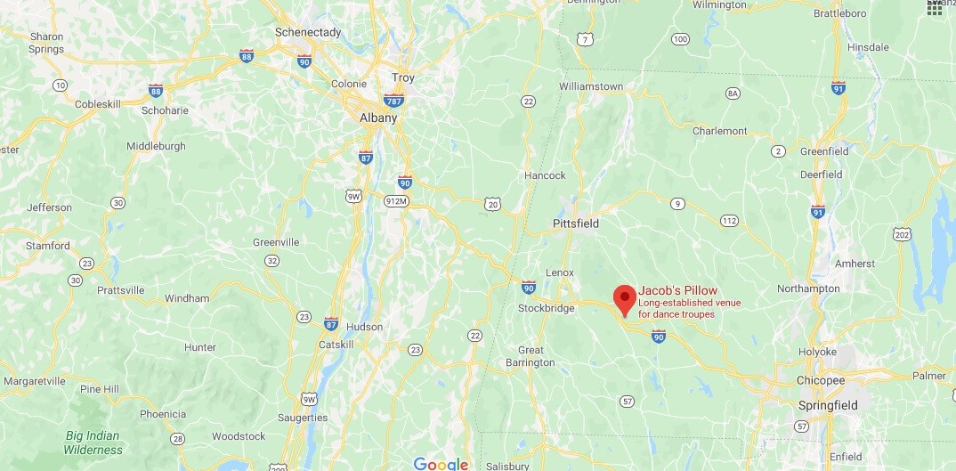 Where is Jacob's Pillow?