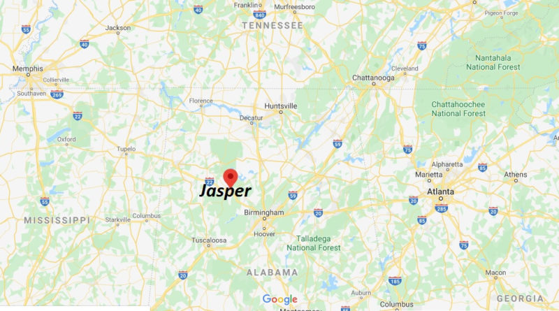 Where is Jasper Alabama? What county is Jasper in?