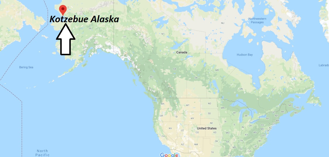 Where is Kotzebue Alaska? What county is Kotzebue in? Kotzebue Map