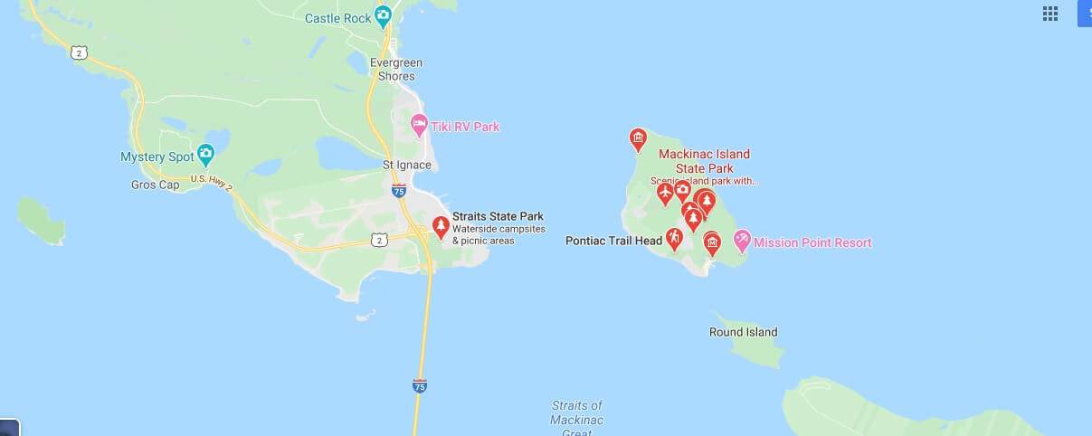 Where is Mackinac Island State Park? How much does it cost to visit Mackinac Island?