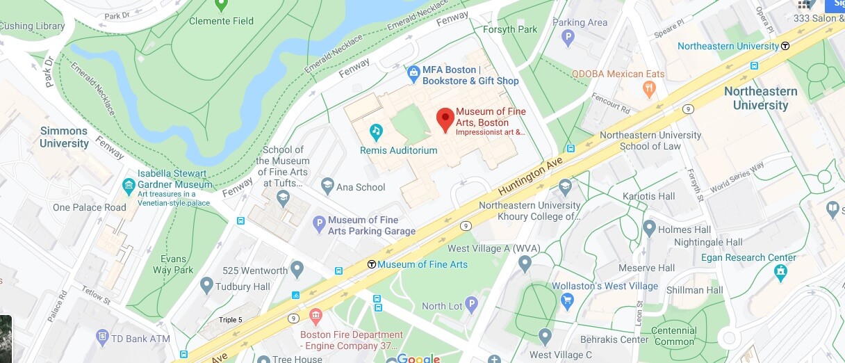 Where is Museum of Fine Arts Boston? Is the Boston Museum of Fine Arts free?