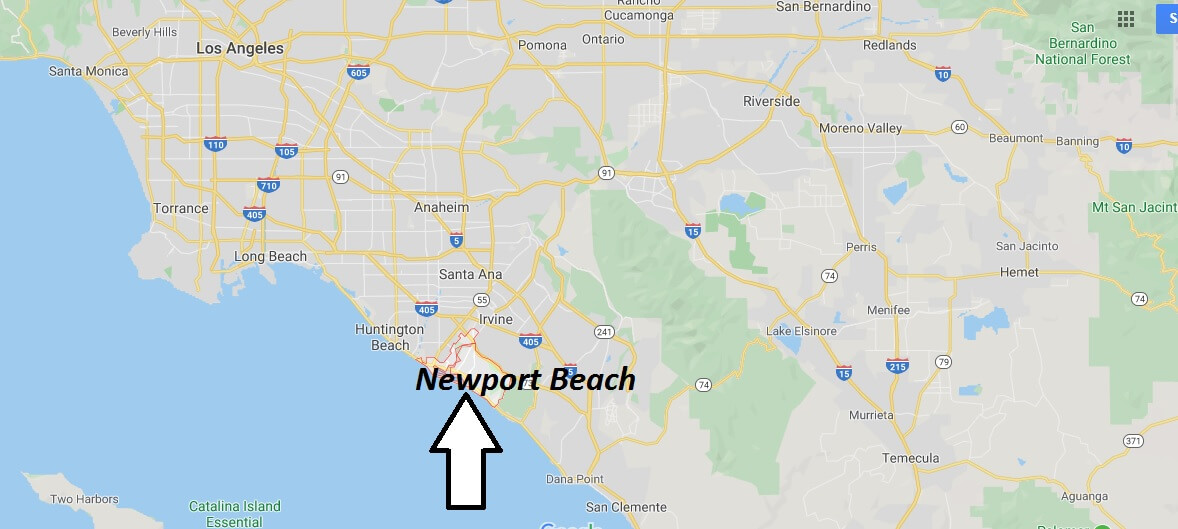 Where is Newport Beach, California? What county is Newport Beach in? Newport Beach Map