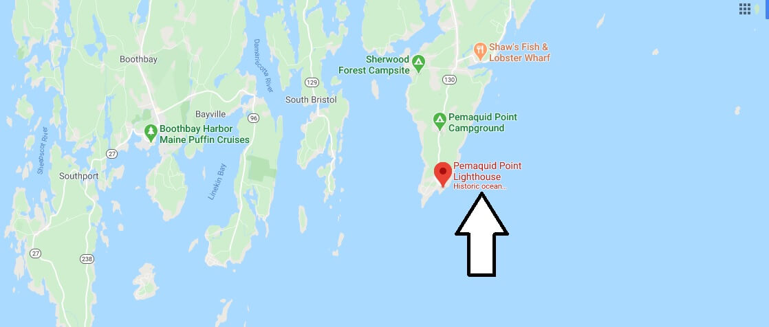 Where is Pemaquid Point Lighthouse? What lighthouse is on the Maine quarter?