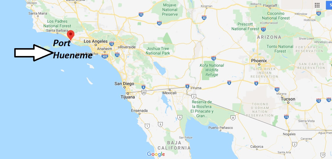 Where Is Port Hueneme California What County Is Port Hueneme In