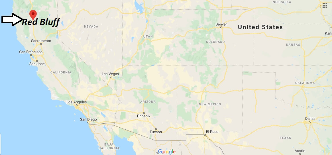 Where is Red Bluff, California? What county is Red Bluff in? Red Bluff Map