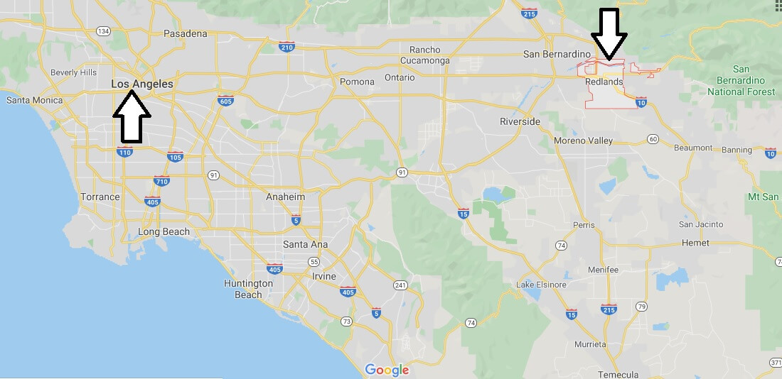 Where is Redlands, California? What county is Redlands in? Redlands Map