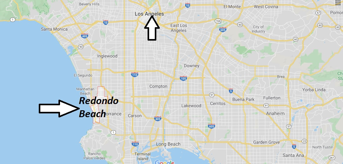 Where is Redondo Beach, California? What county is Redondo Beach in? Redondo Beach Map