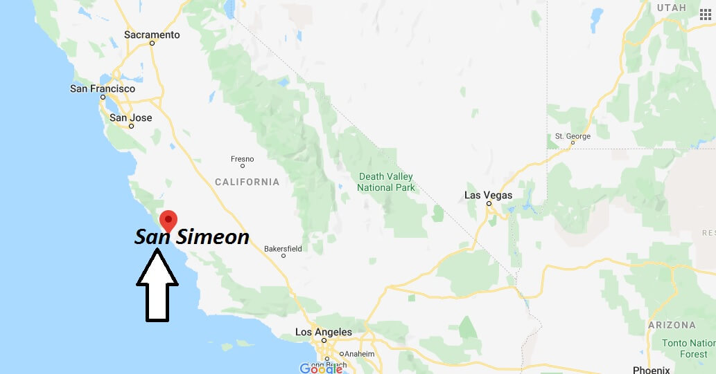 Where is San Simeon, California? What county is San Simeon in? San Simeon Map