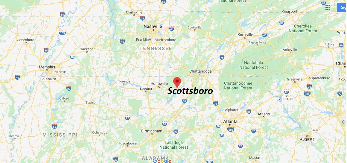 Where is Scottsboro Alabama? What county is Scottsboro in?