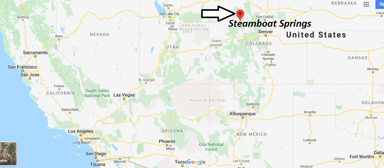 Where is Steamboat Springs, Colorado? What county is Steamboat Springs in? Steamboat Springs Map